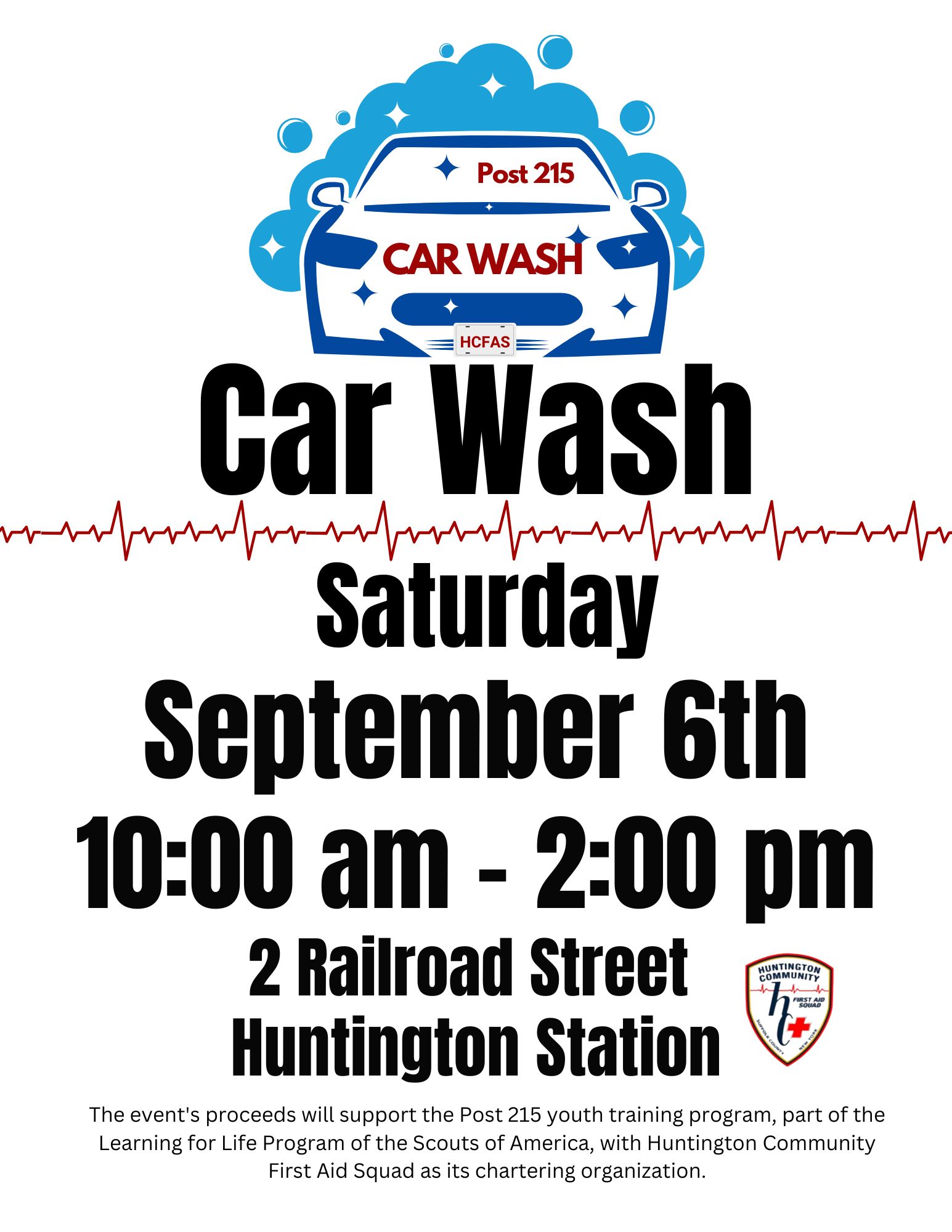 HCFAS Post 215 Car Wash