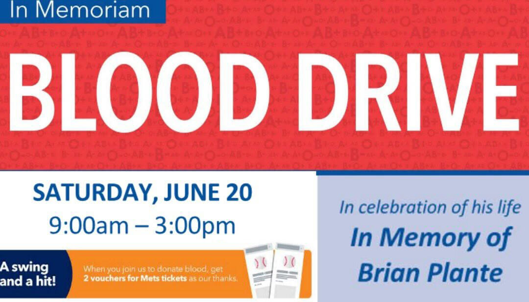 HCFAS Blood Drive, Saturday June 20
