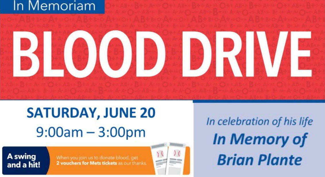 HCFAS Blood Drive, Saturday June 20
